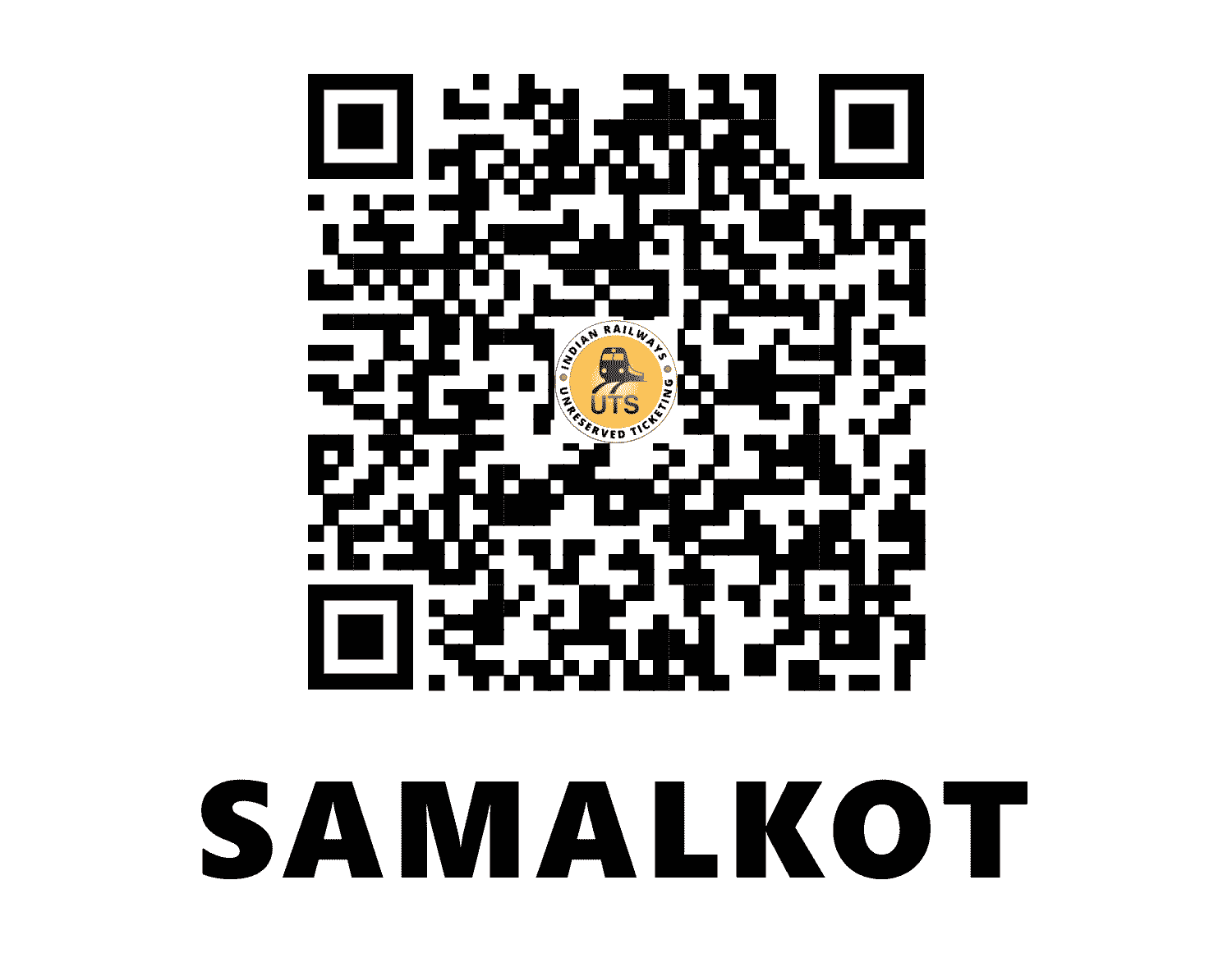 UTS QR Code for Samalkot - SLO