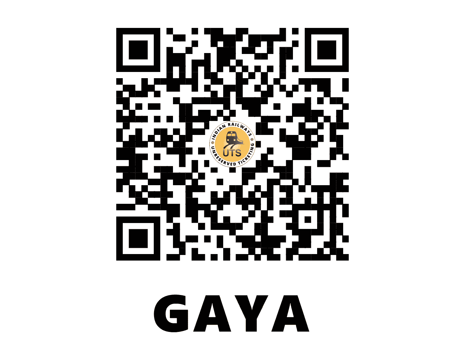 UTS QR Code for Gaya - GAYA