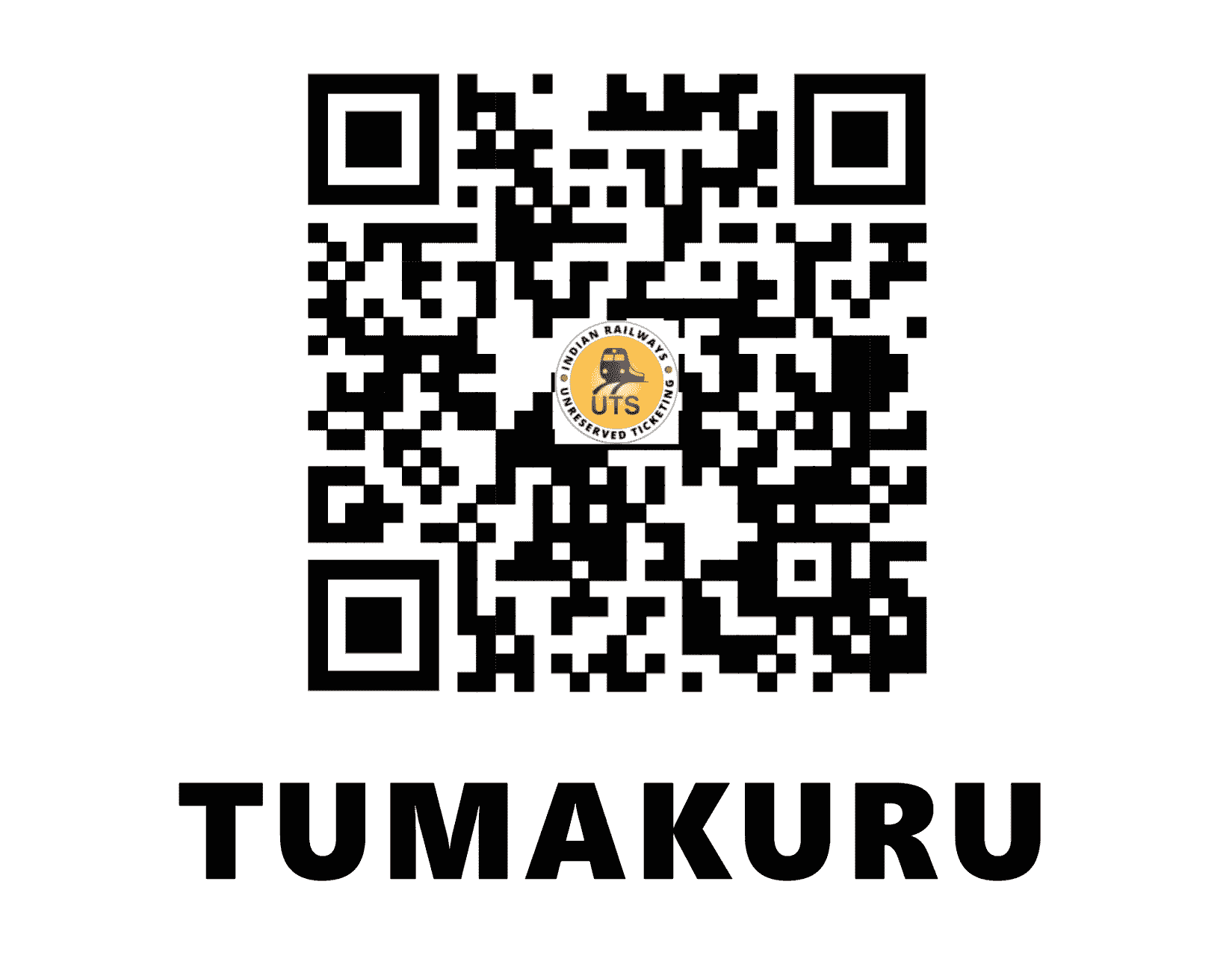 UTS QR Code for Tumakuru - TK