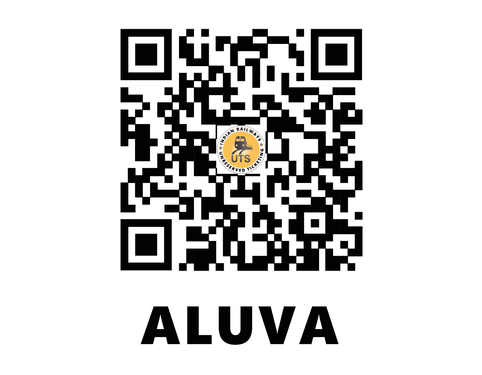 UTS QR Code for Aluva - AWY