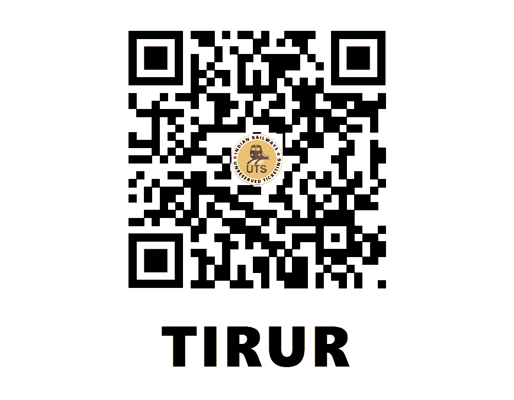 UTS QR Code for Tirur - TIR