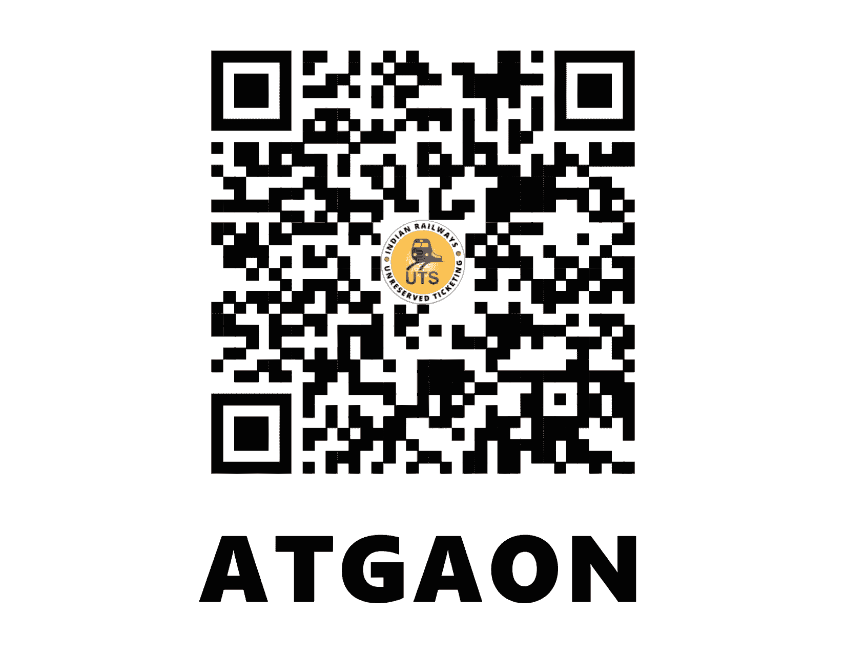 UTS QR Code for Atagaon - ATG