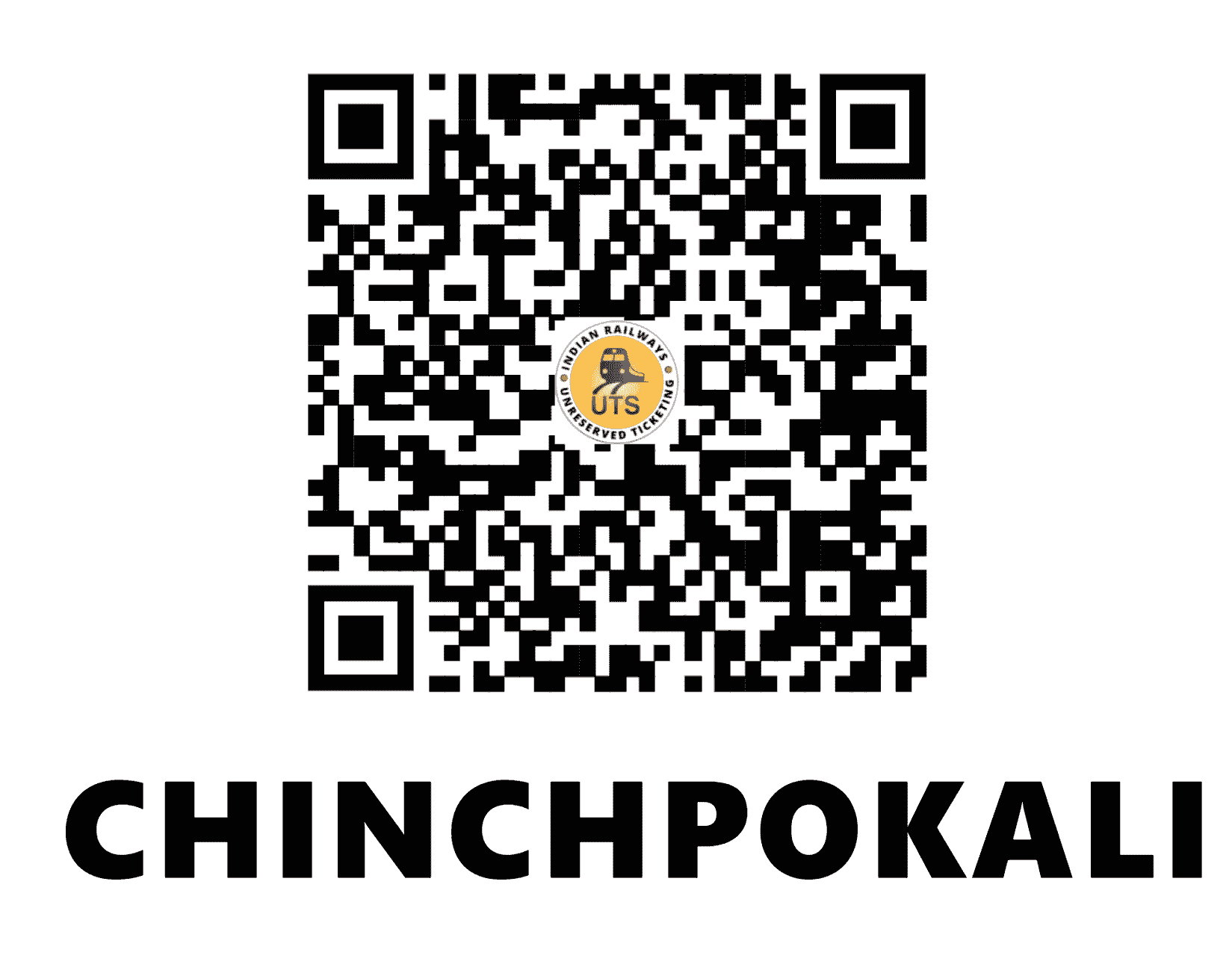 UTS QR Code for Chinchpokli - CHG