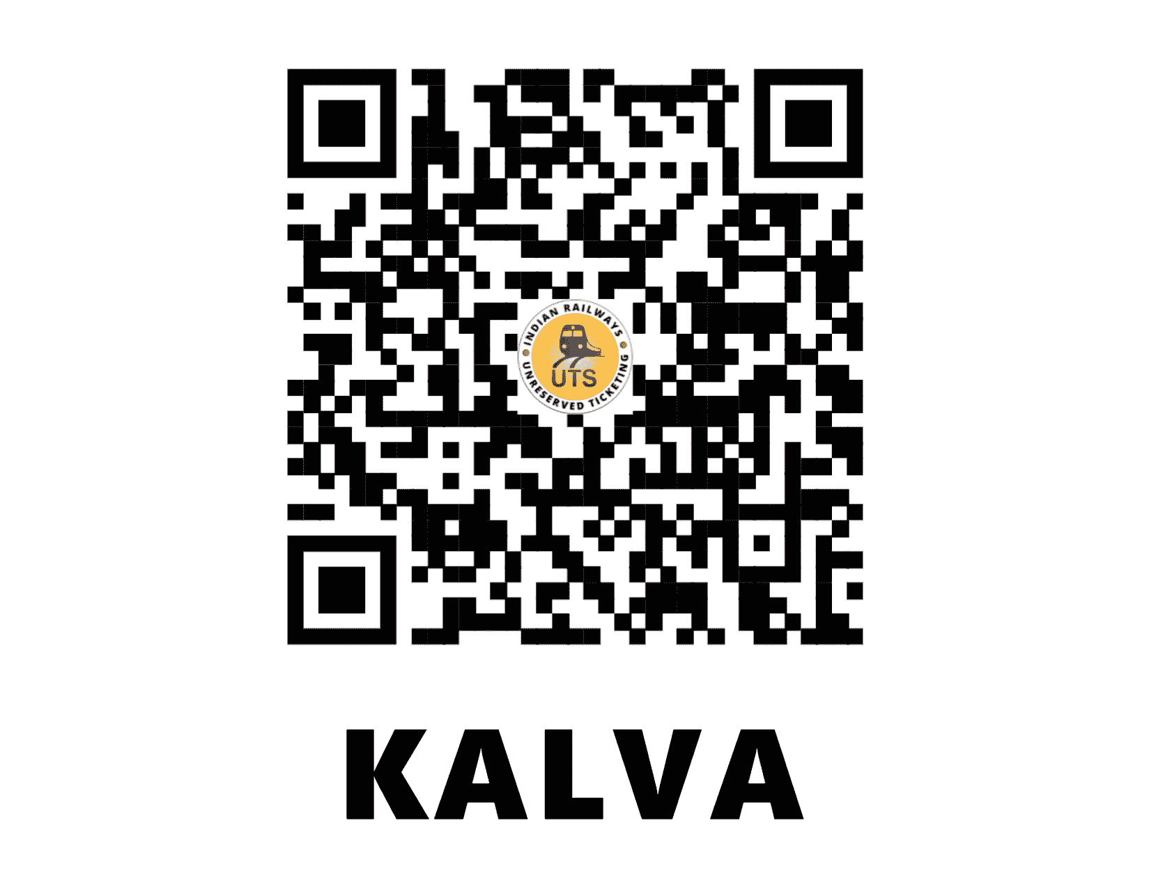 UTS QR Code for Kalva - KLVA
