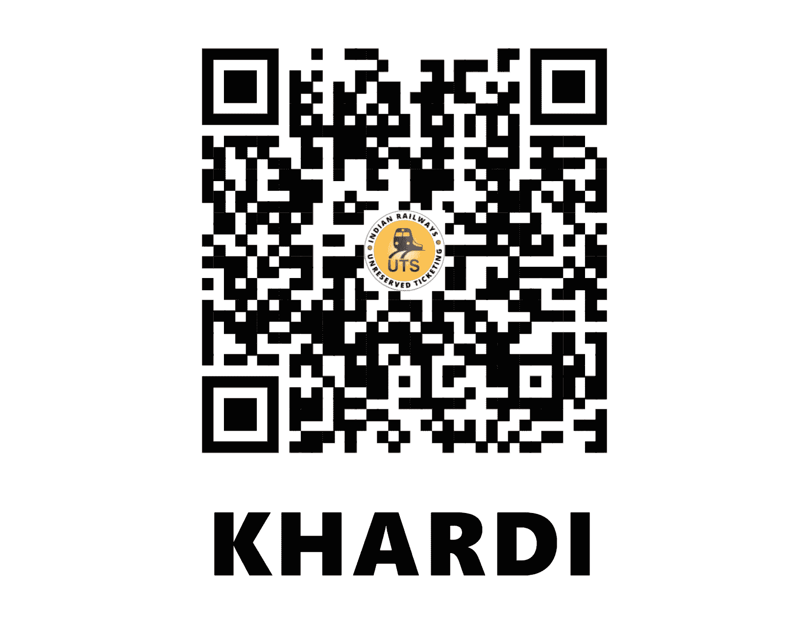 UTS QR Code for Khardi - KE