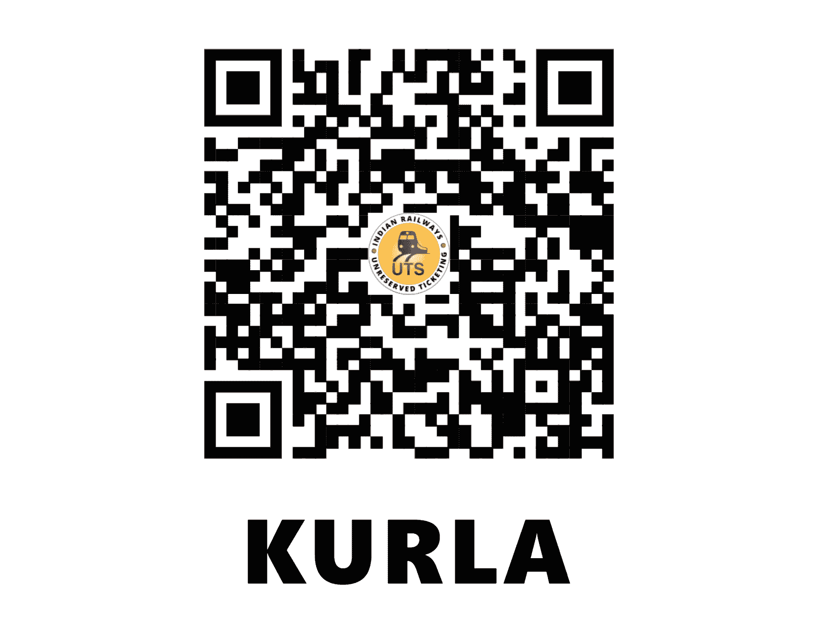 UTS QR Code for Kurla - C