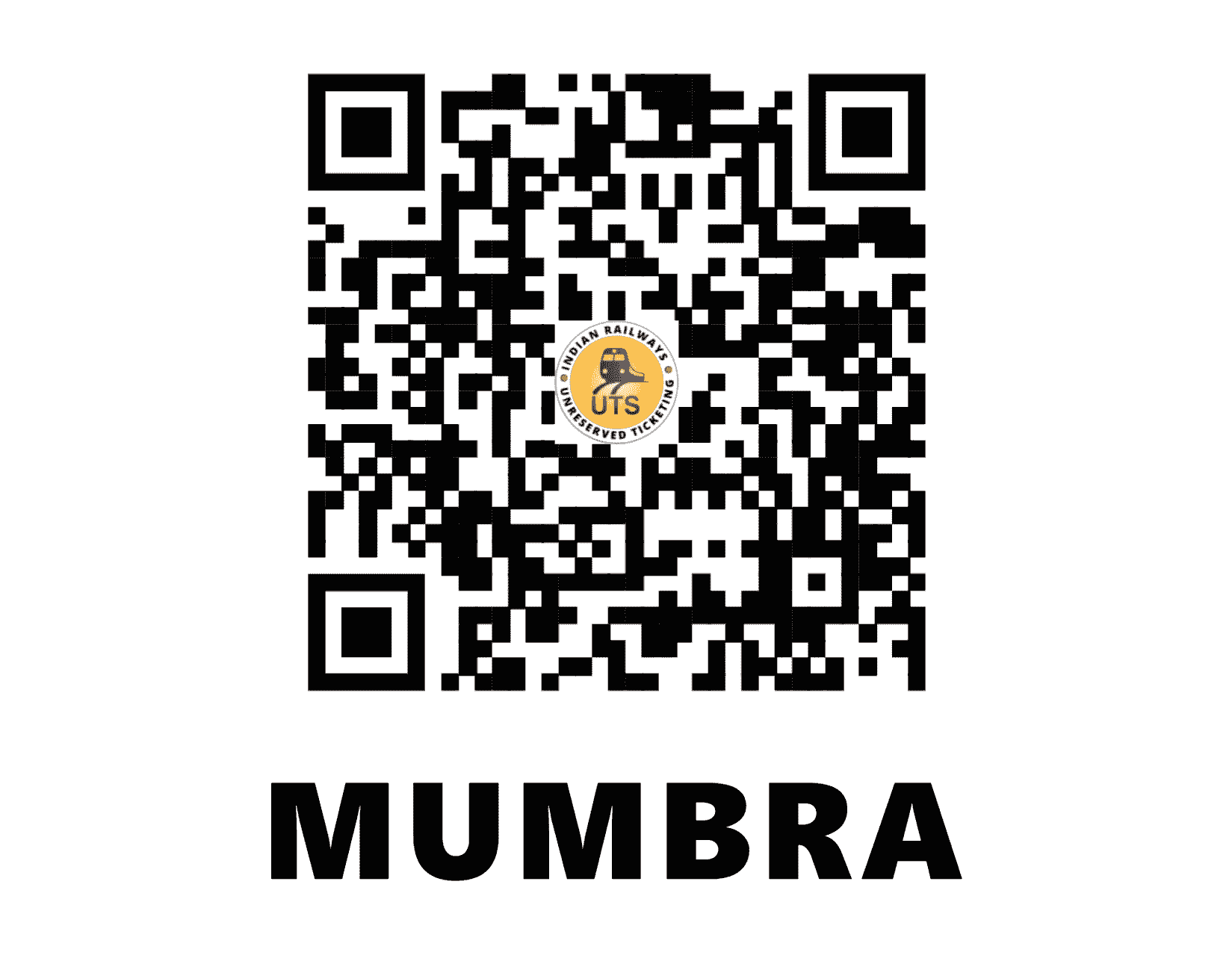 UTS QR Code for Mumbra - MBQ