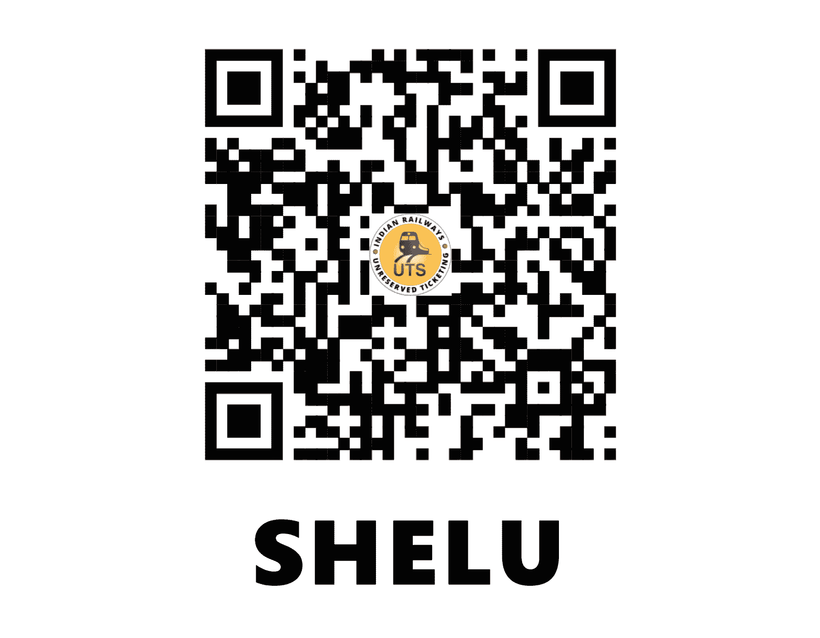 UTS QR Code for Shelu - SHLU