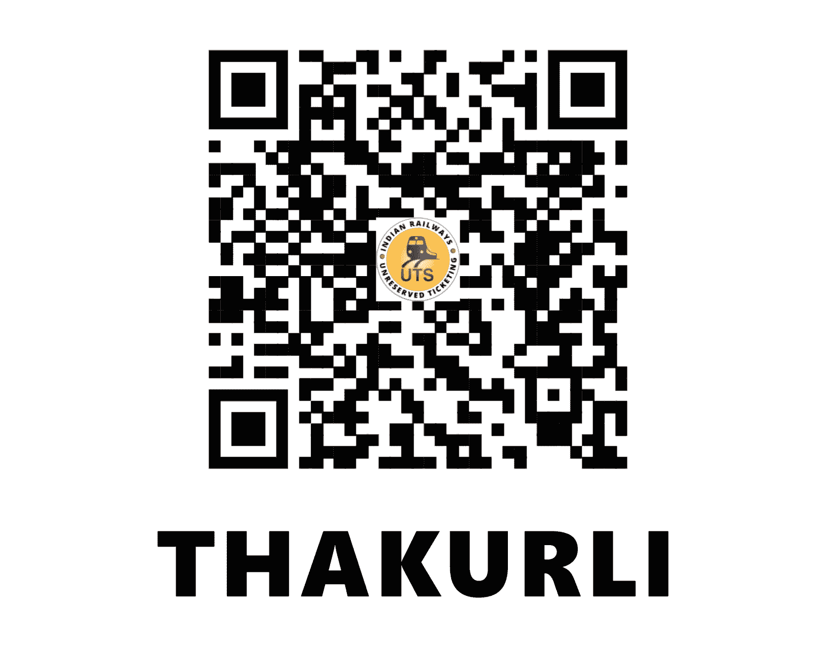 UTS QR Code for Thakurli - THK