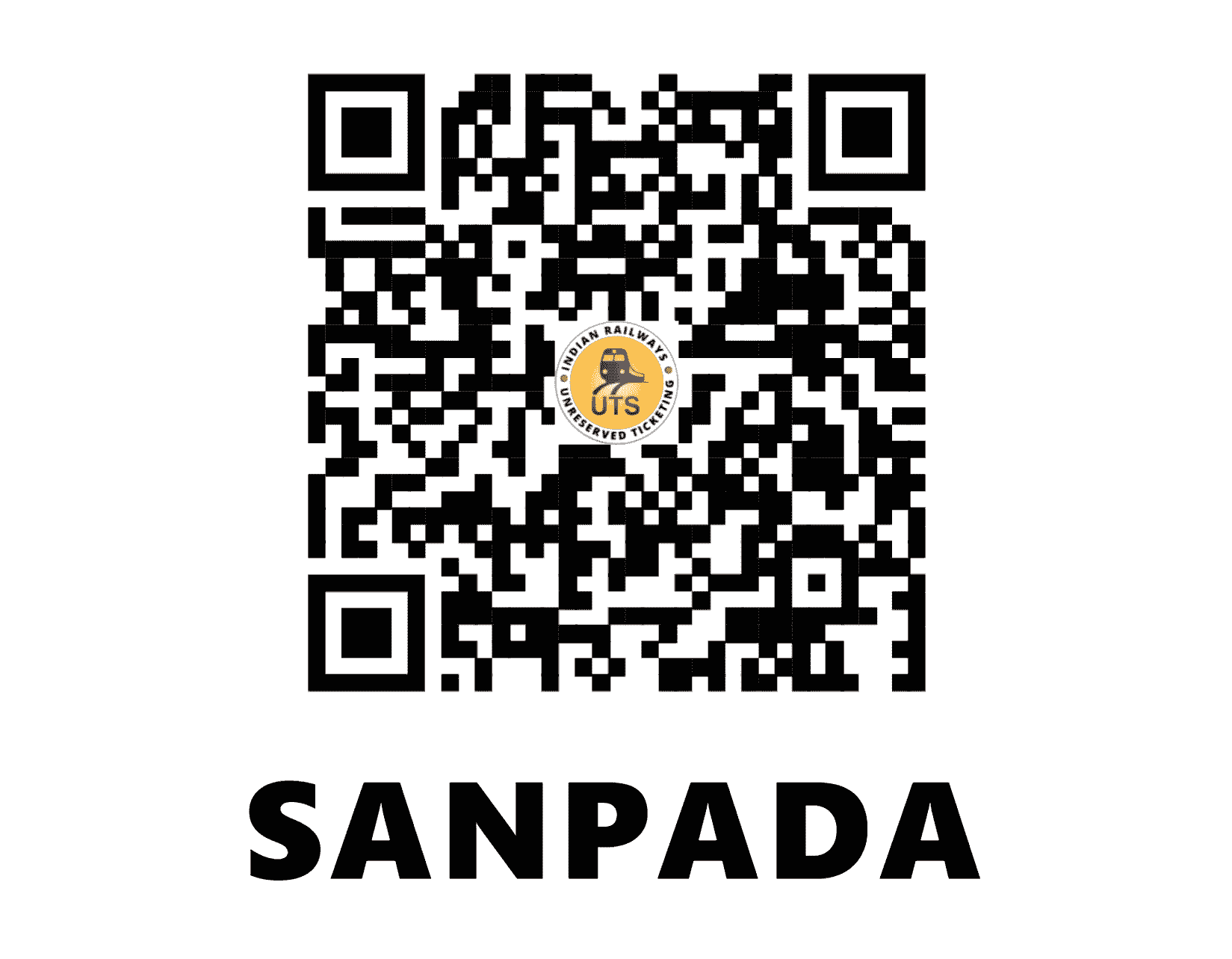 UTS QR Code for Sanpada - SNCR