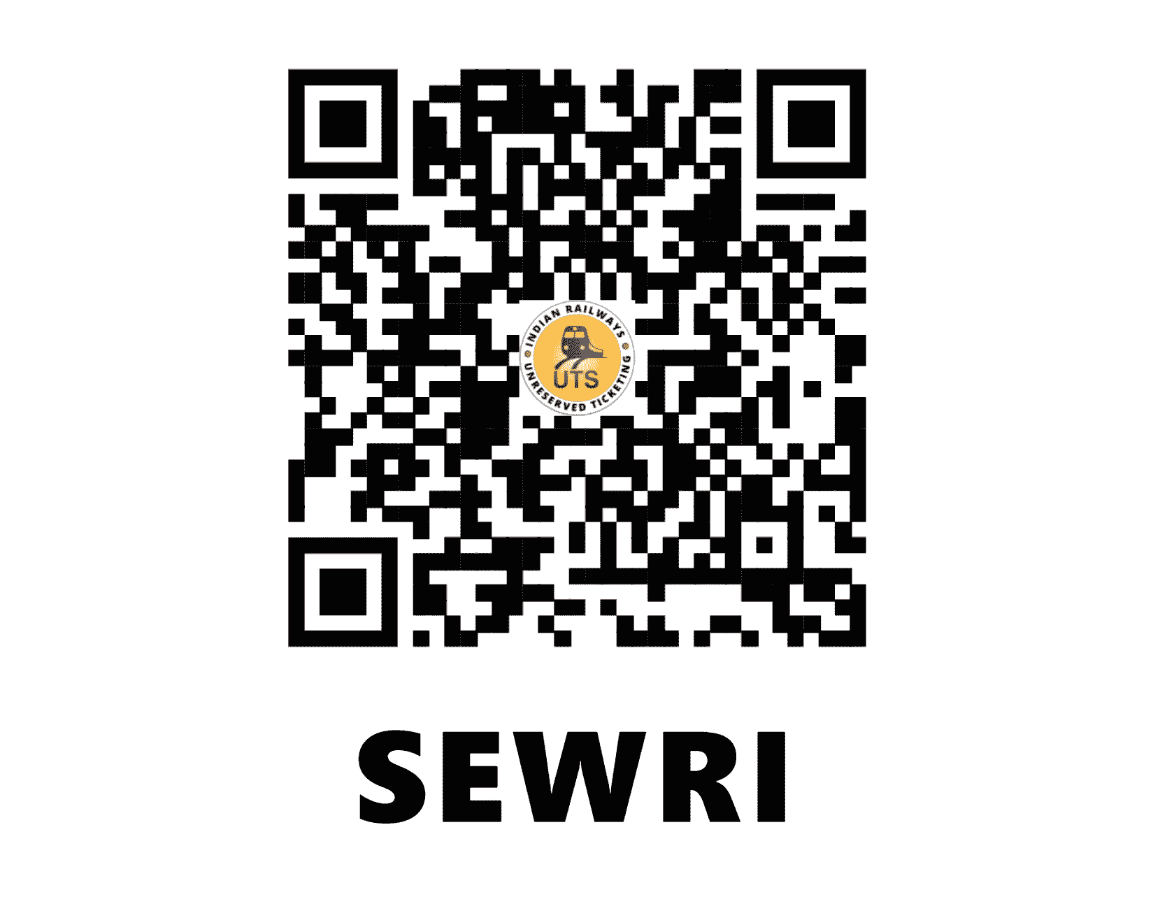 UTS QR Code for Sewri - SVE