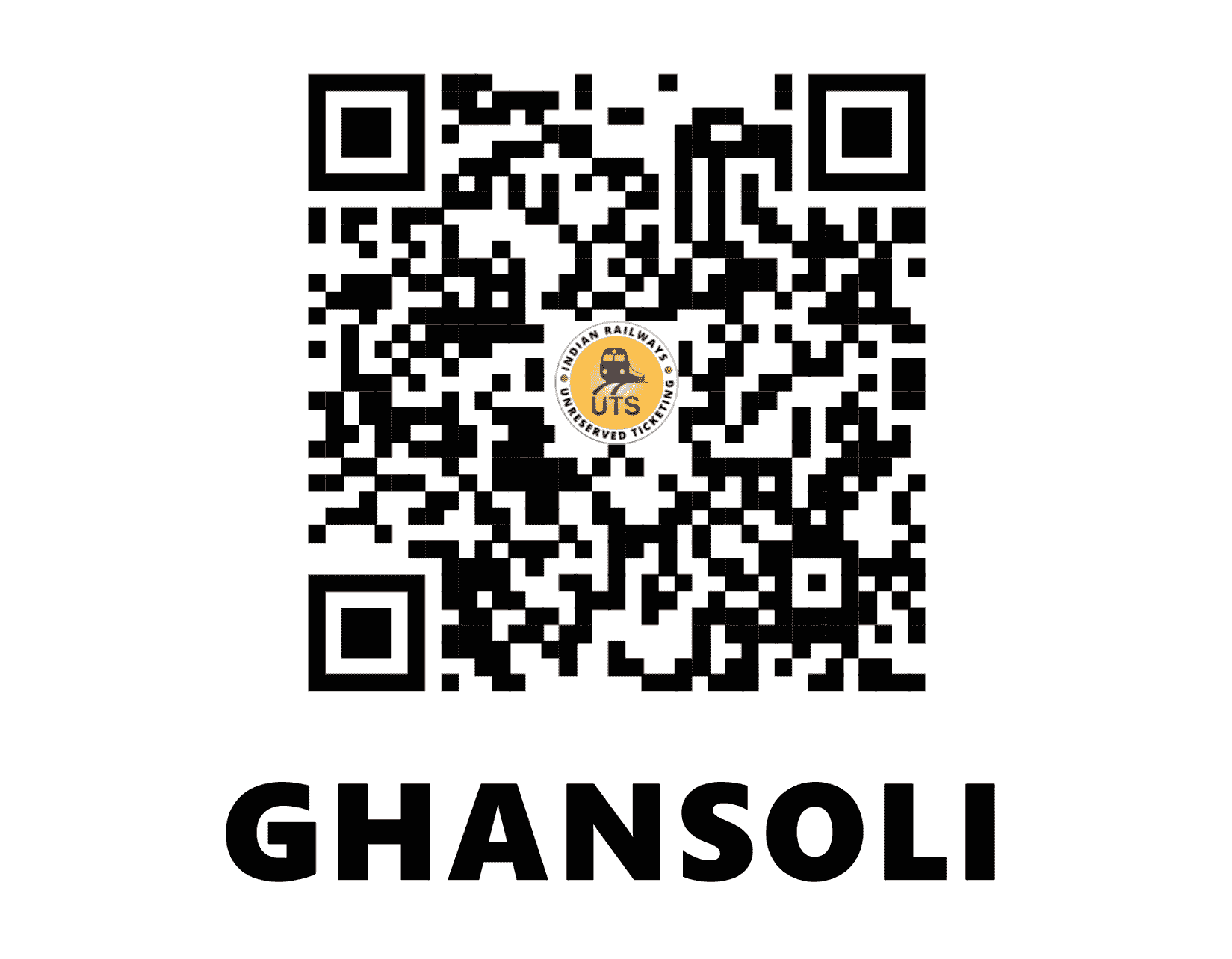 UTS QR Code for Ghansoli - GNSL