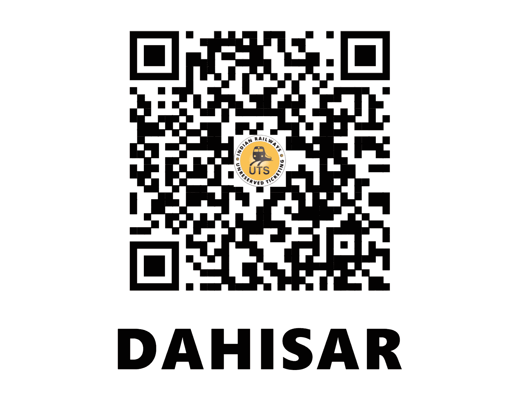 UTS QR Code for Dahisar - DIC