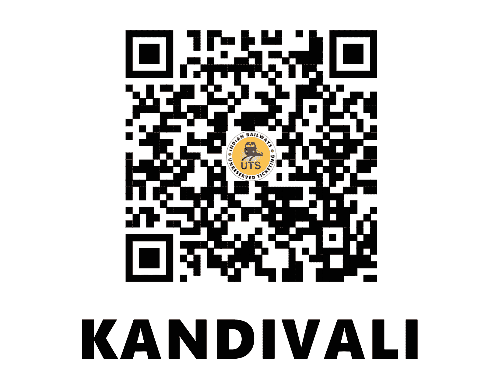 UTS QR Code for Kandivali - KLE