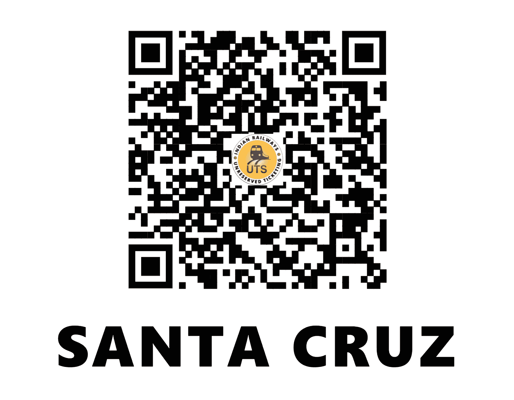 UTS QR Code for Santacruz - STC