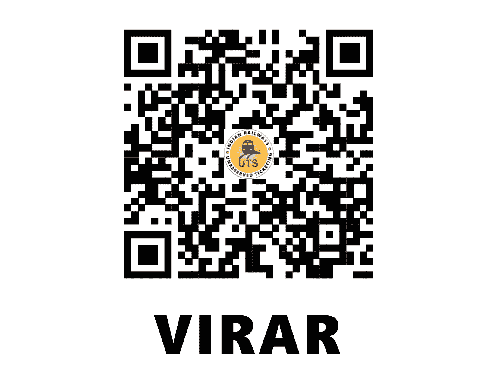 UTS QR Code for Virar - VR