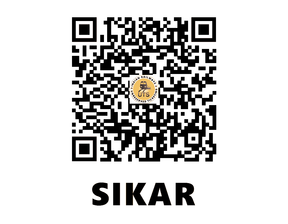 UTS QR Code for Sikar - SIKR