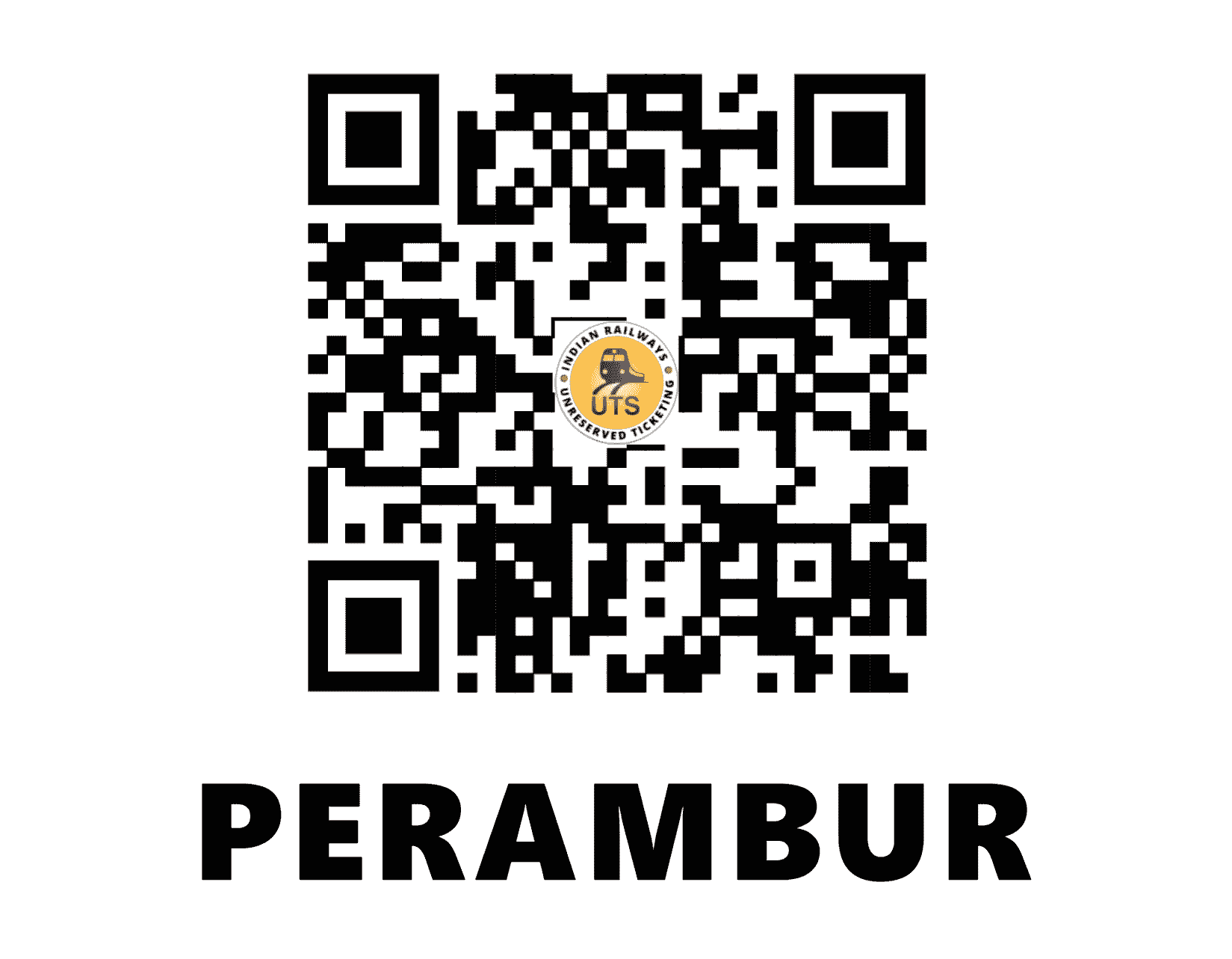 UTS QR Code for Perambur - PER