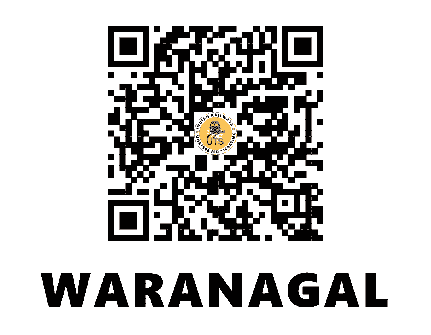 UTS QR Code for Waranagal - WL