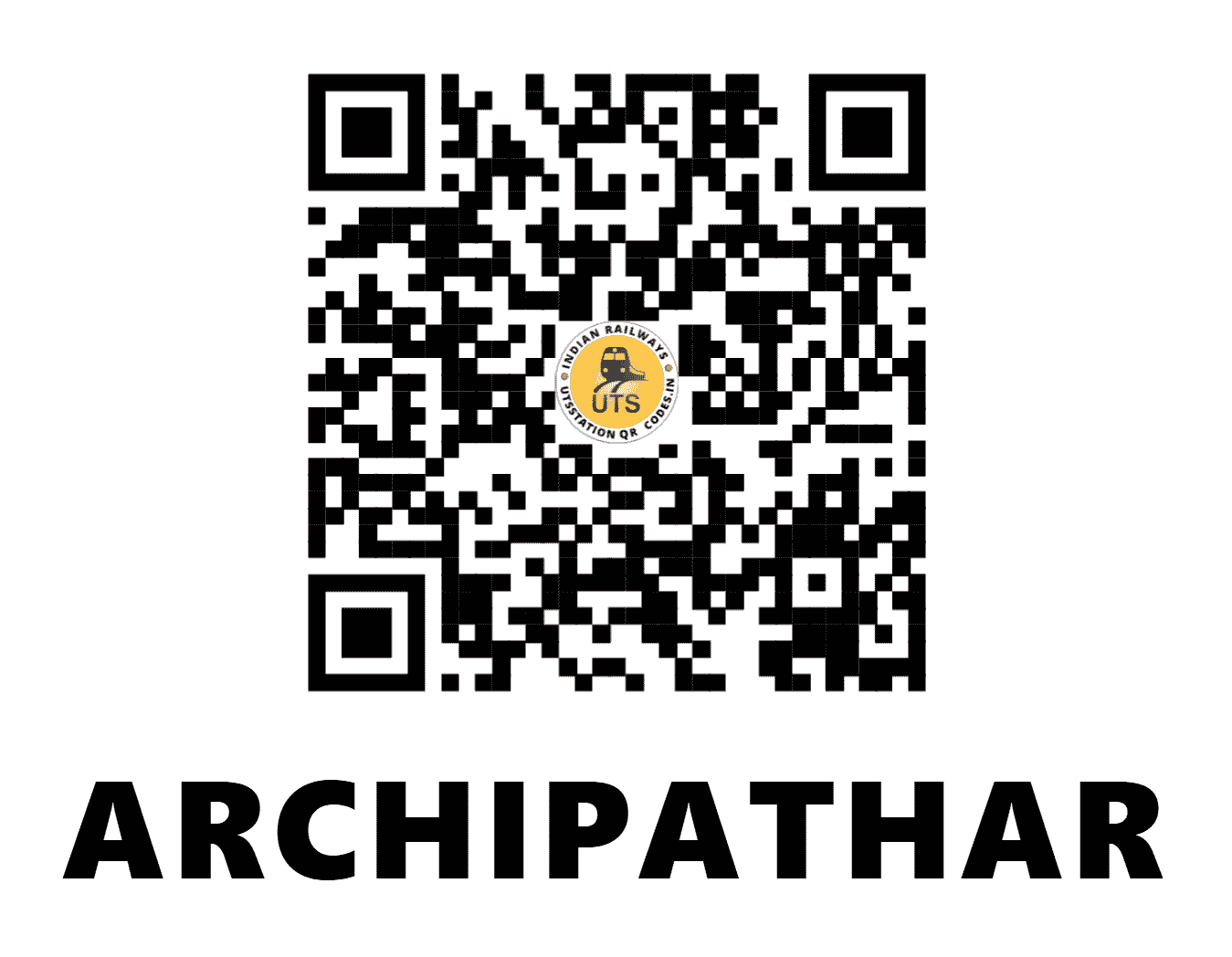 UTS QR Code for ARCHIPATHAR - ACPR (NF - ASSAM)