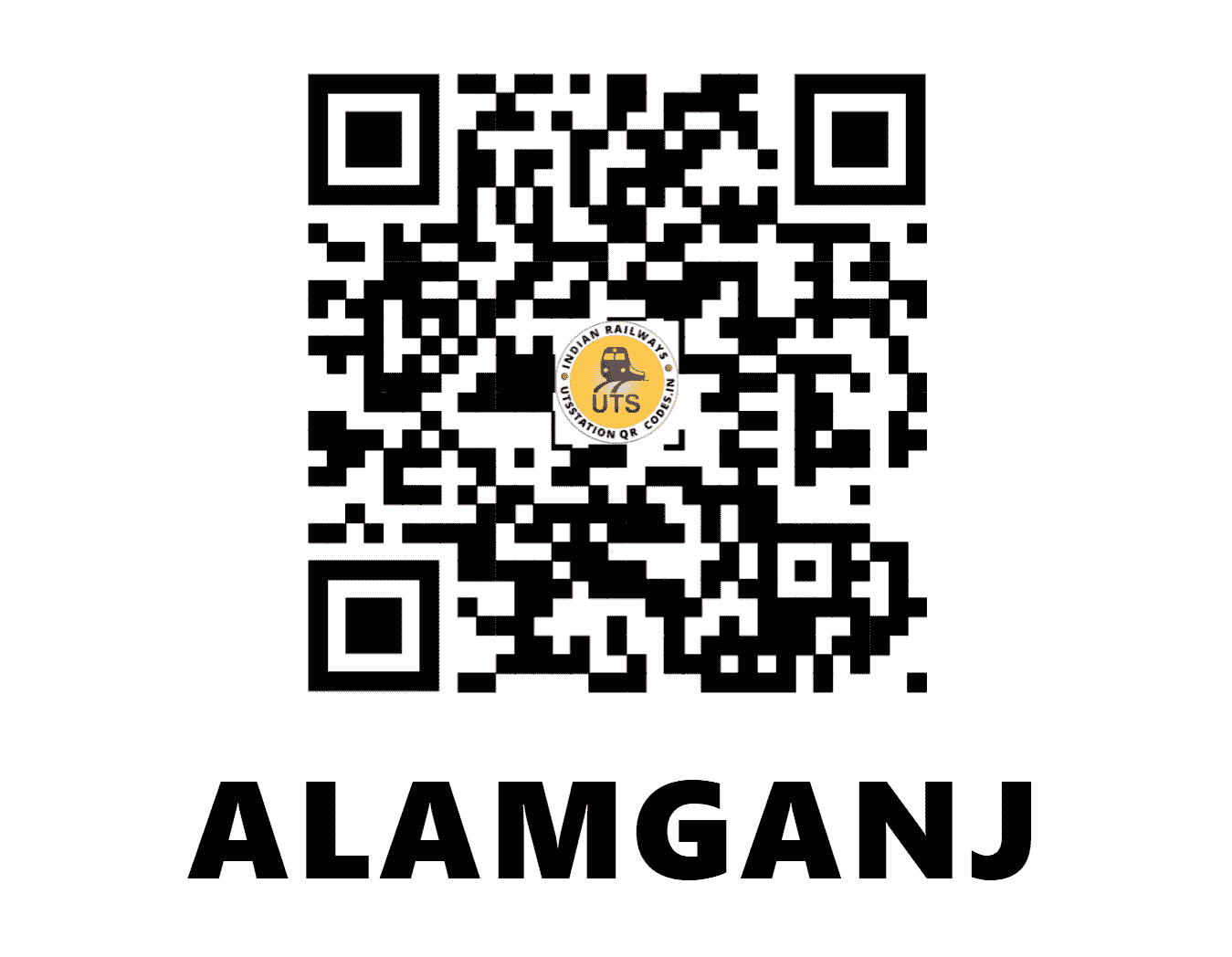 UTS QR Code for ALAMGANJ - ALMG (NF - ASSAM)