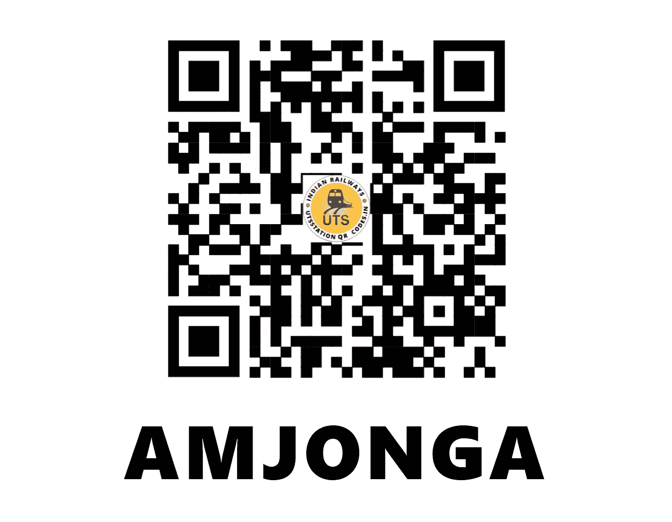 UTS QR Code for AMJONGA - AMGA (NF - ASSAM)