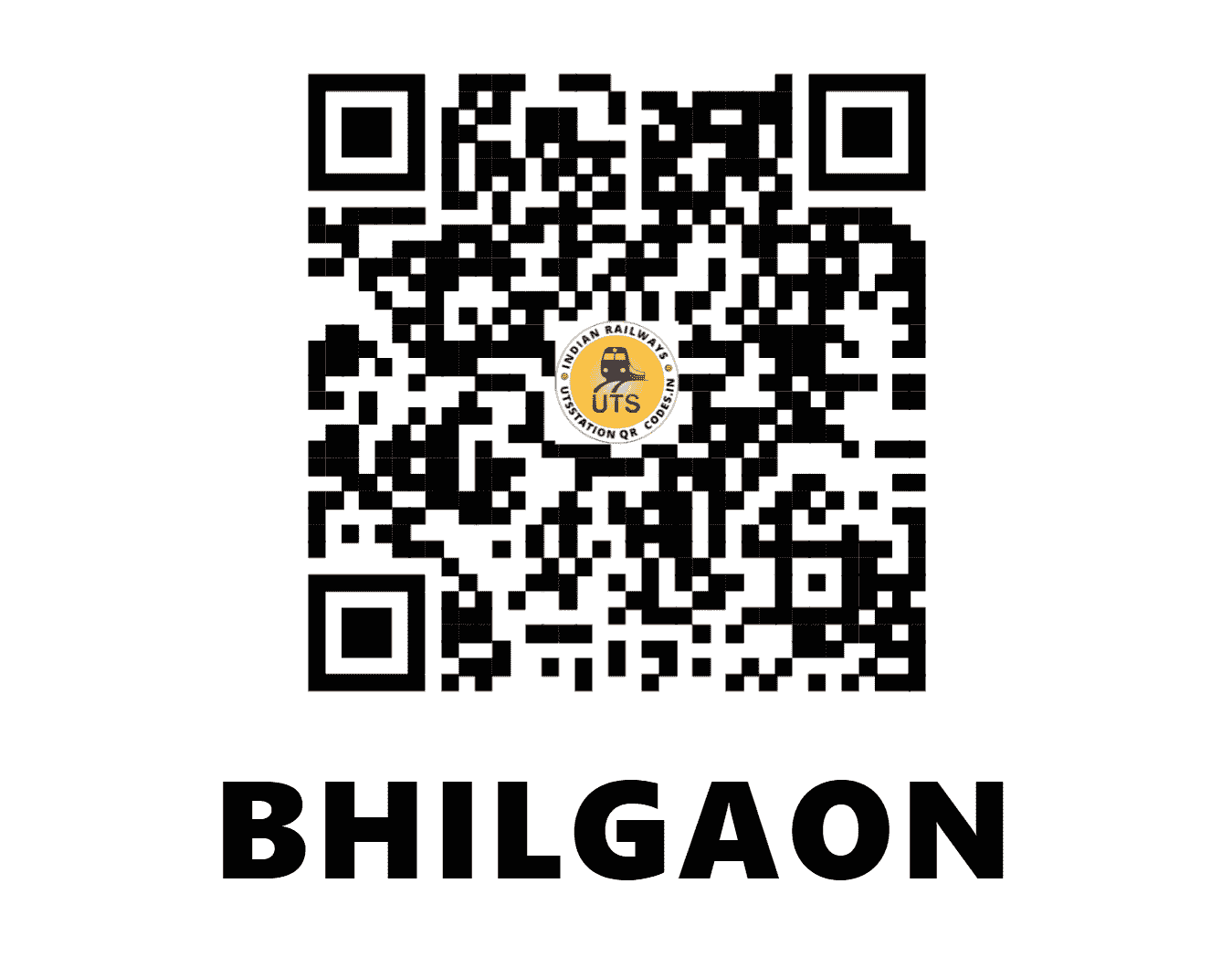 UTS QR Code for BHILGAON - BHGN (NF - ASSAM)