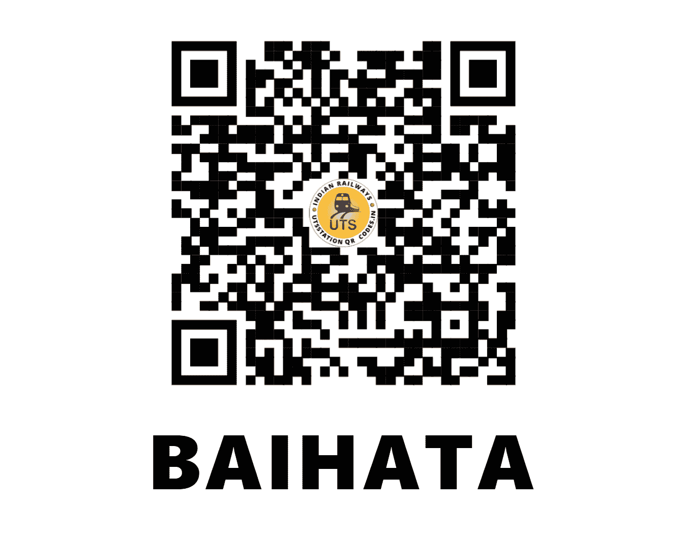 UTS QR Code for BAIHATA - BIZ (NF - ASSAM)