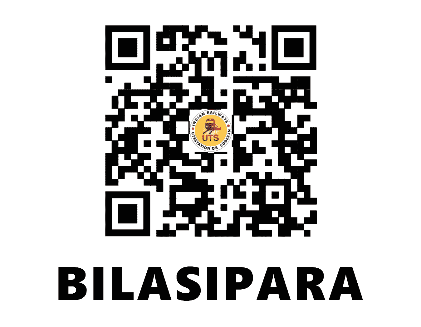 UTS QR Code for BILASIPARA - BLPA (NF - ASSAM)
