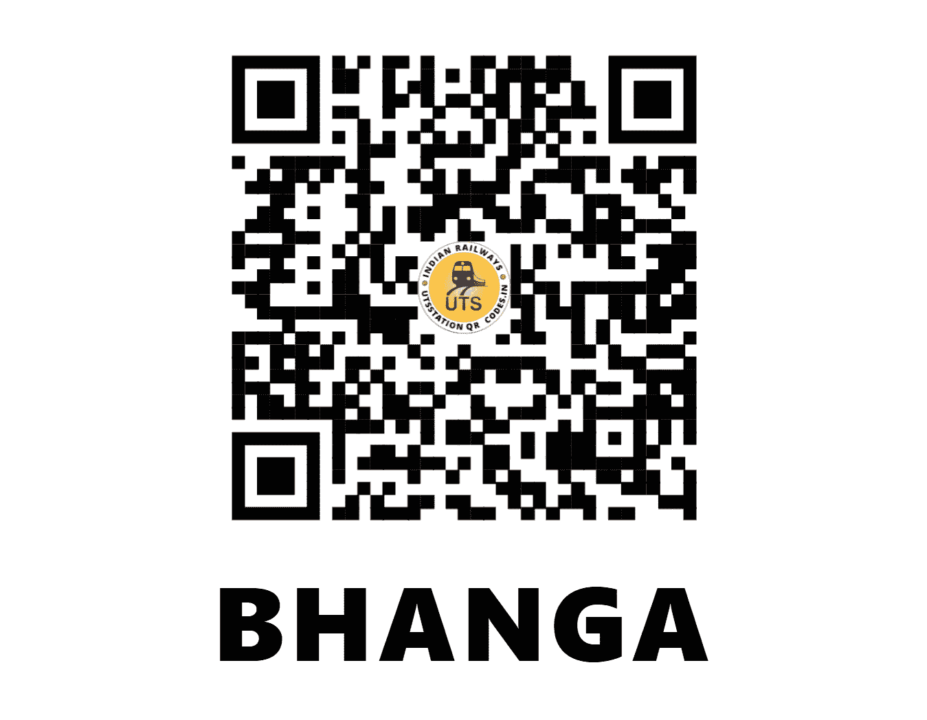UTS QR Code for BHANGA - BXG (NF - ASSAM)
