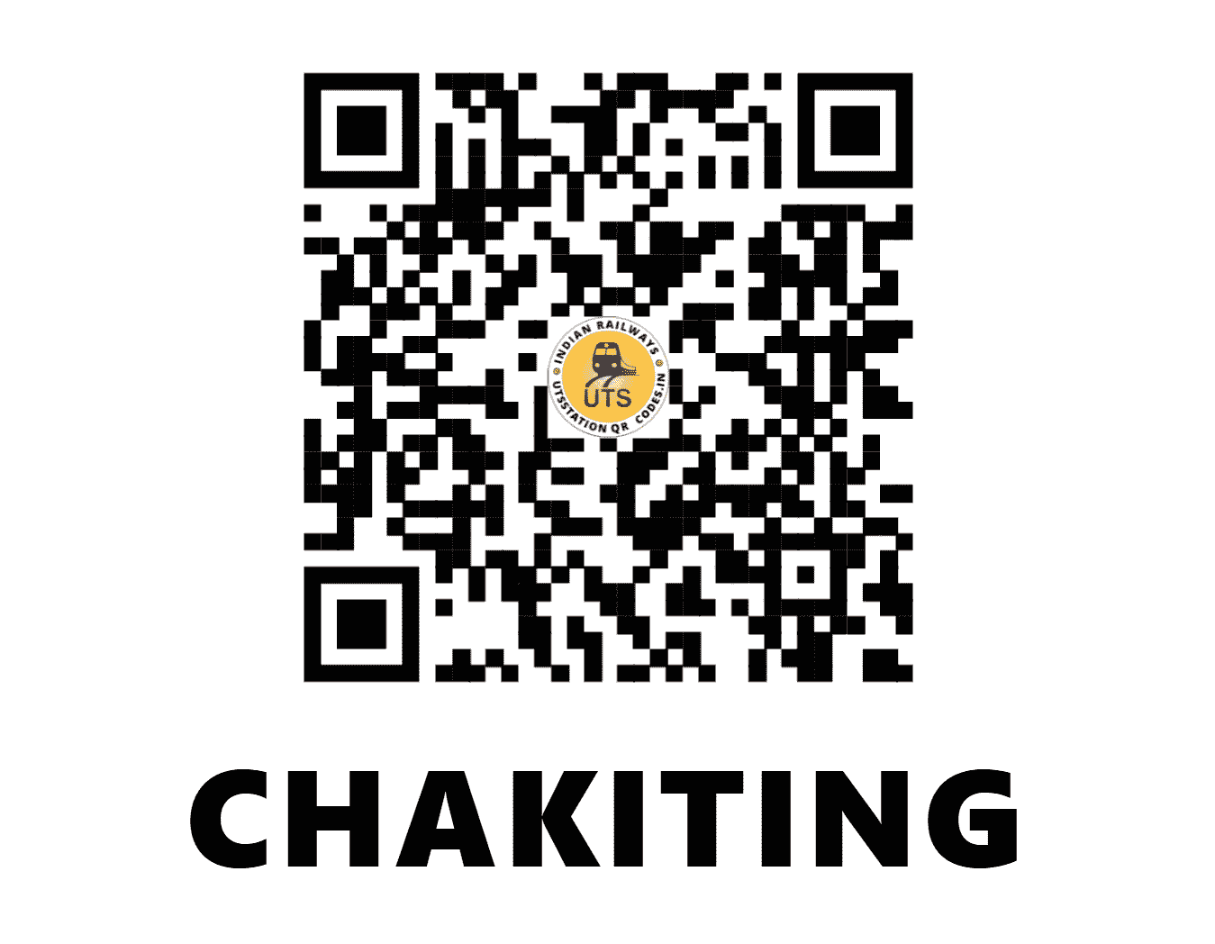 UTS QR Code for CHAKITING - CFG (NF - ASSAM)