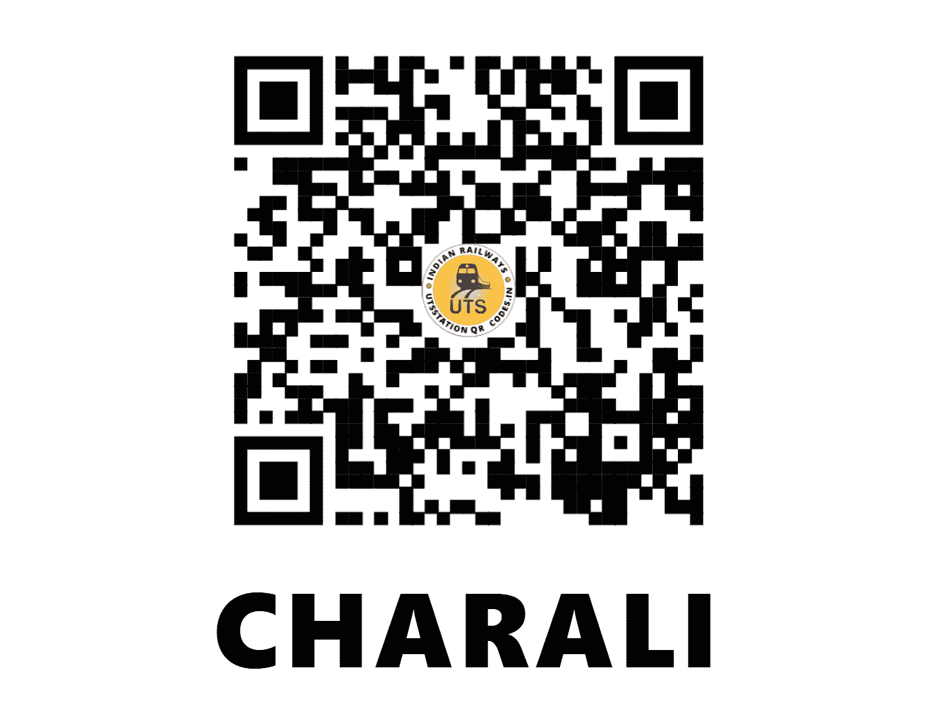 UTS QR Code for CHARALI - CGF (NF - ASSAM)
