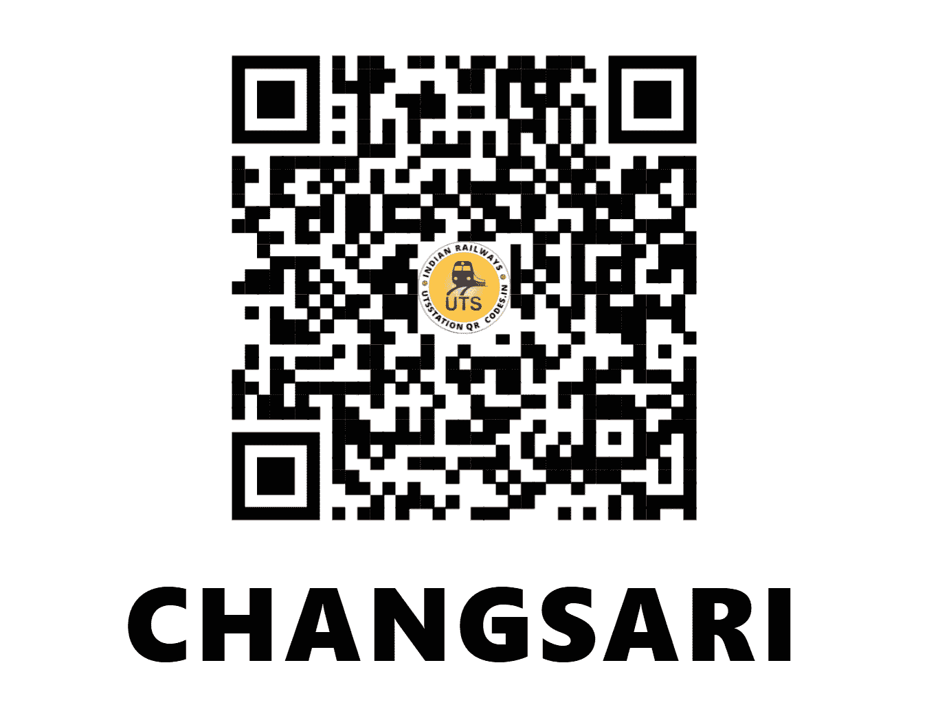 UTS QR Code for CHANGSARI - CGS (NF - ASSAM)
