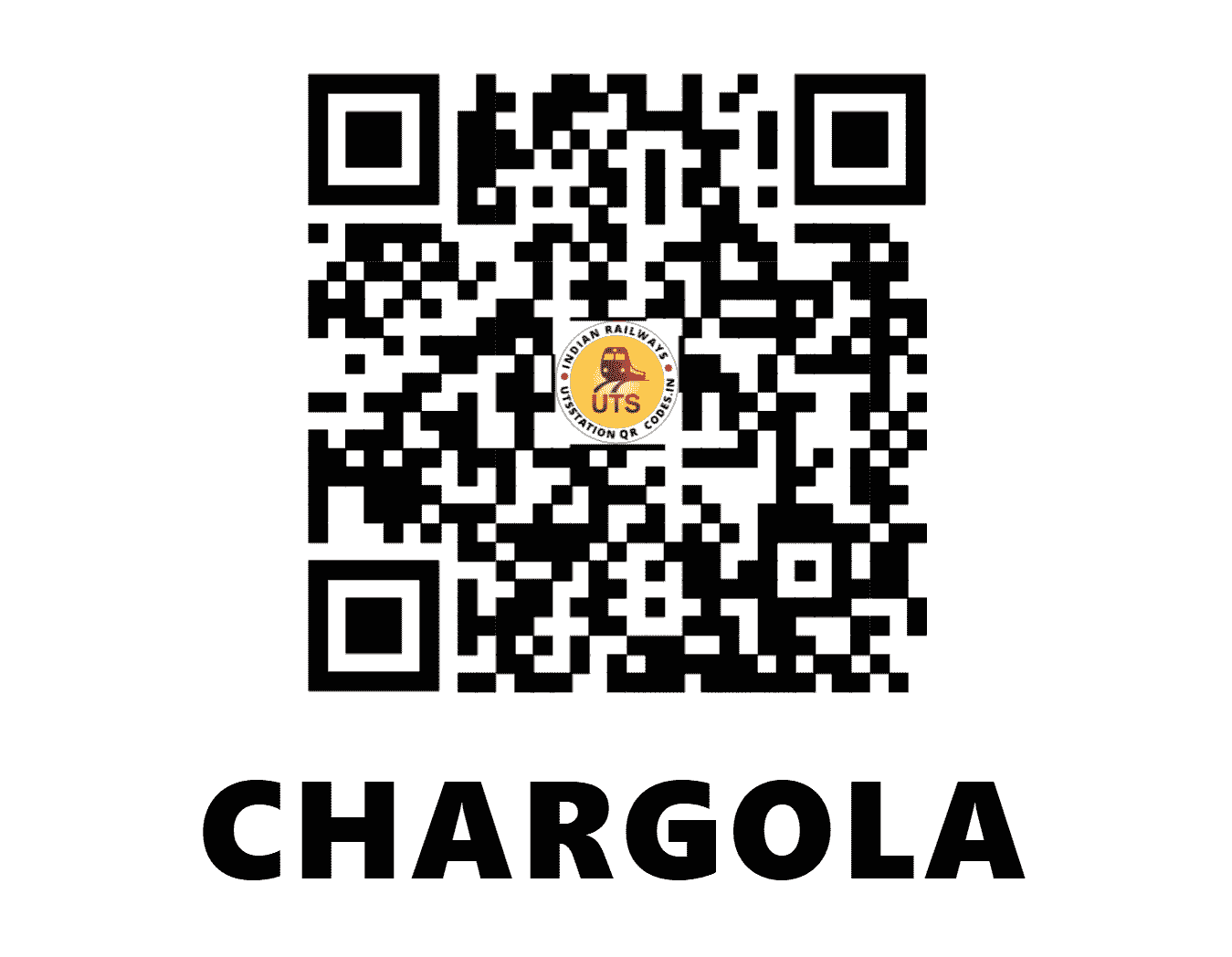 UTS QR Code for CHARGOLA - CGX (NF - ASSAM)