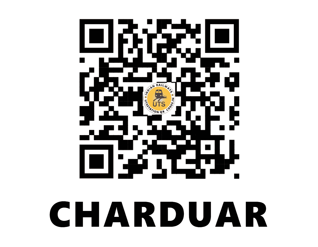 UTS QR Code for CHARDUAR - CHOD (NF - ASSAM)