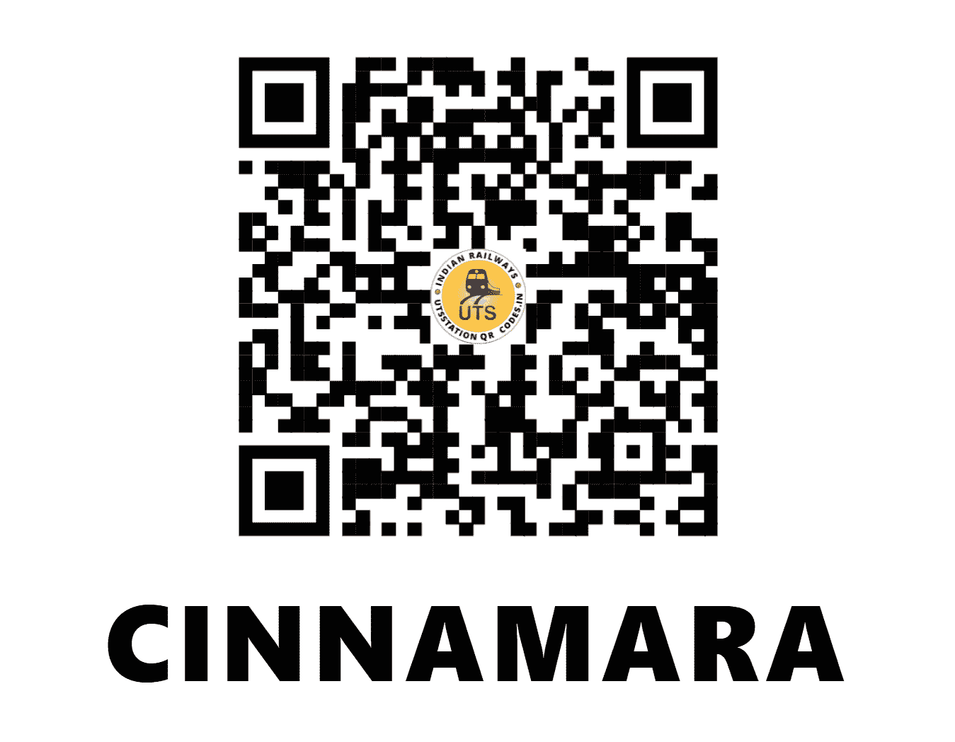 UTS QR Code for CINNAMARA - CMA (NF - ASSAM)