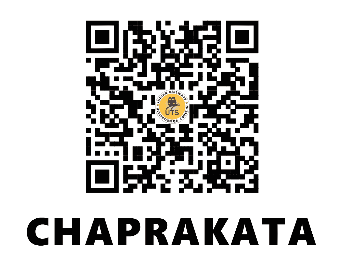 UTS QR Code for CHAPRAKATA - CPQ (NF - ASSAM)