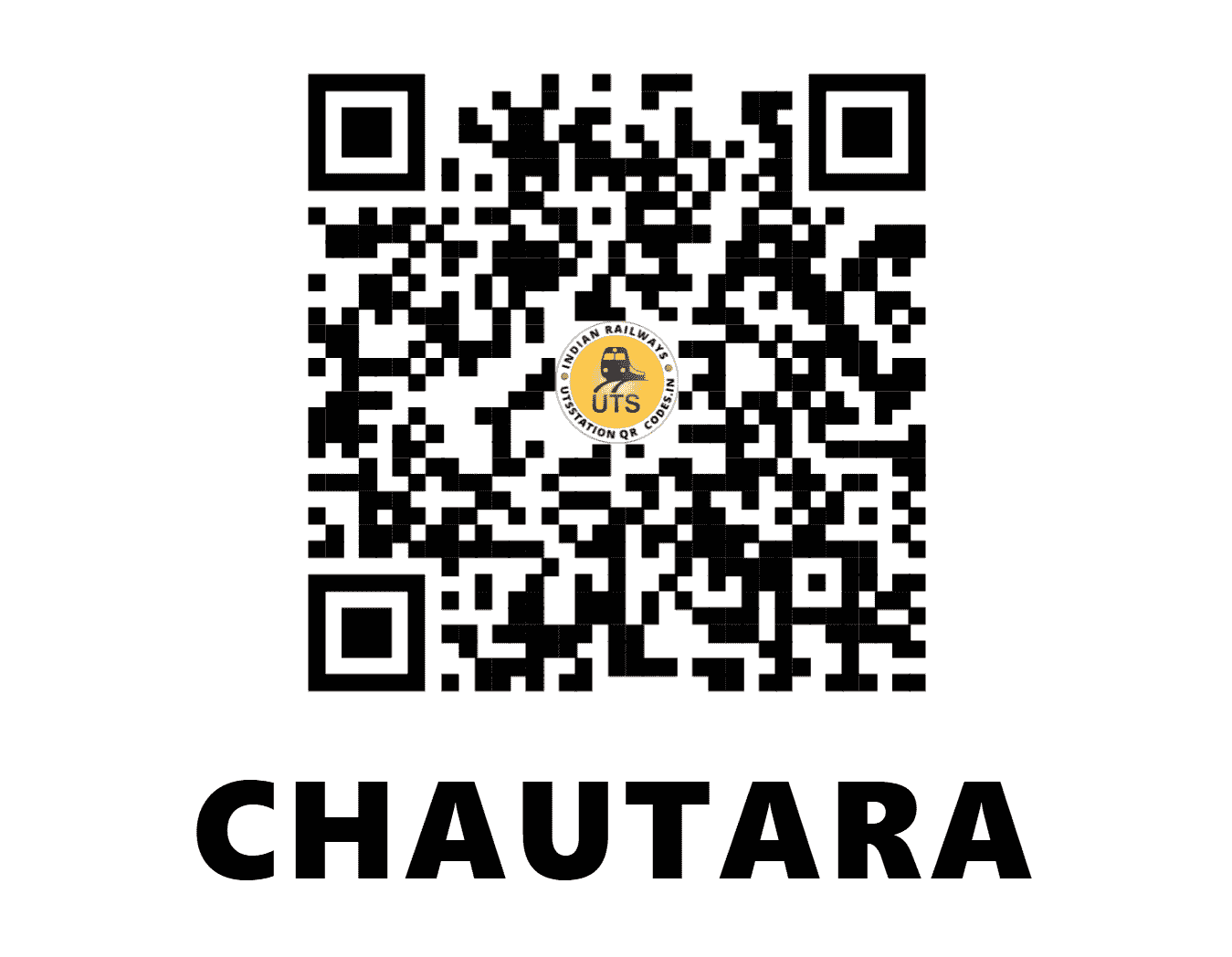 UTS QR Code for CHAUTARA - CROA (NF - ASSAM)