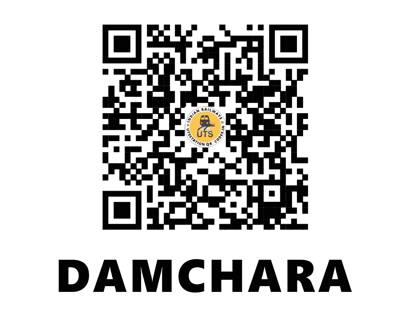 UTS QR Code for DAMCHARA - DCA (NF - ASSAM)
