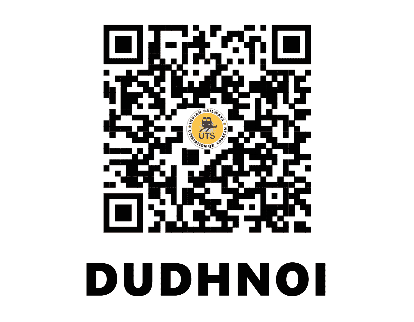 UTS QR Code for DUDHNOI - DDNI (NF - ASSAM)