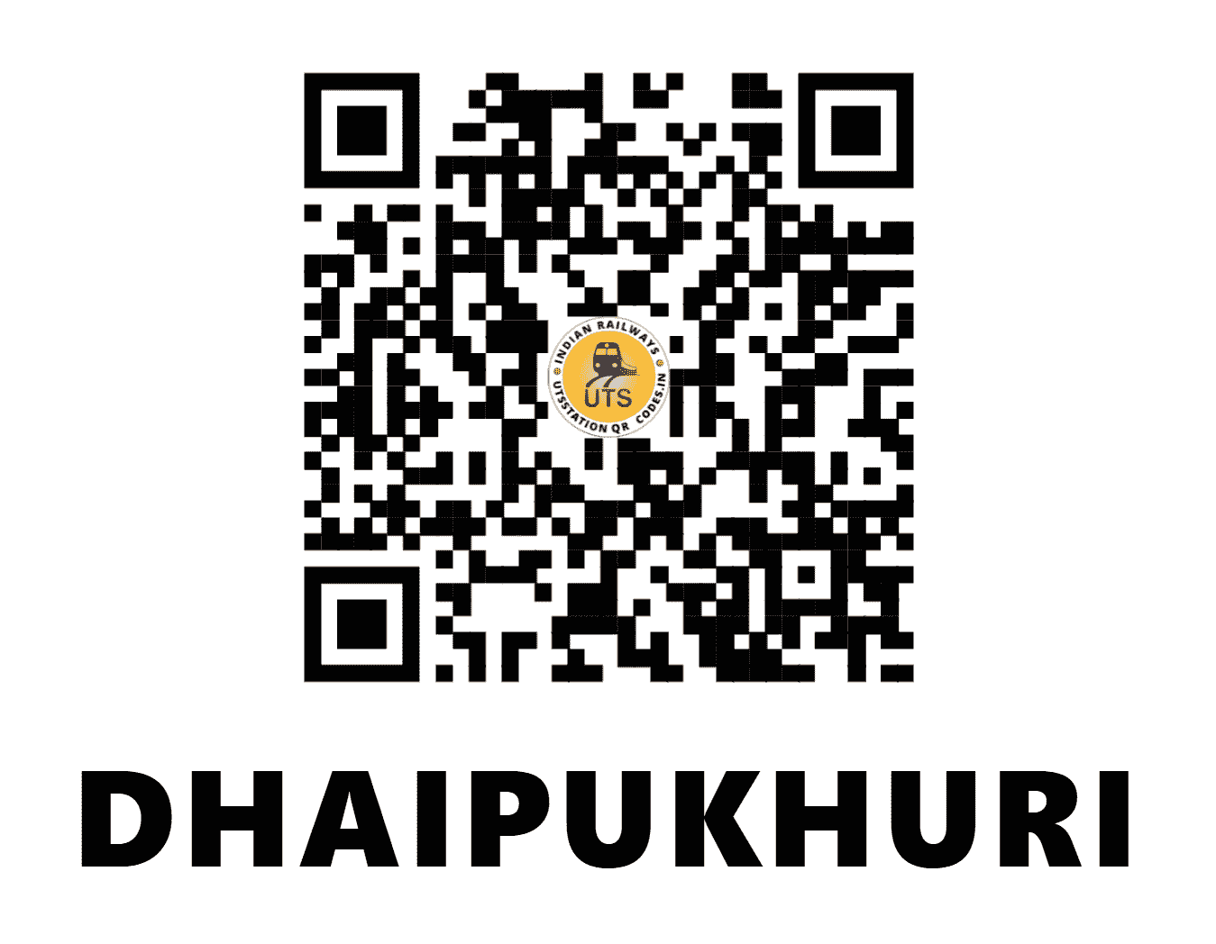 UTS QR Code for DHAIPUKHURI - DHRY (NF - ASSAM)