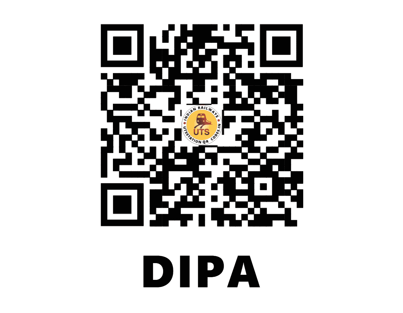 UTS QR Code for DIPA - DIPA (NF - ASSAM)