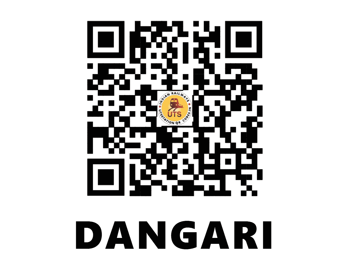 UTS QR Code for DANGARI - DNGI (NF - ASSAM)