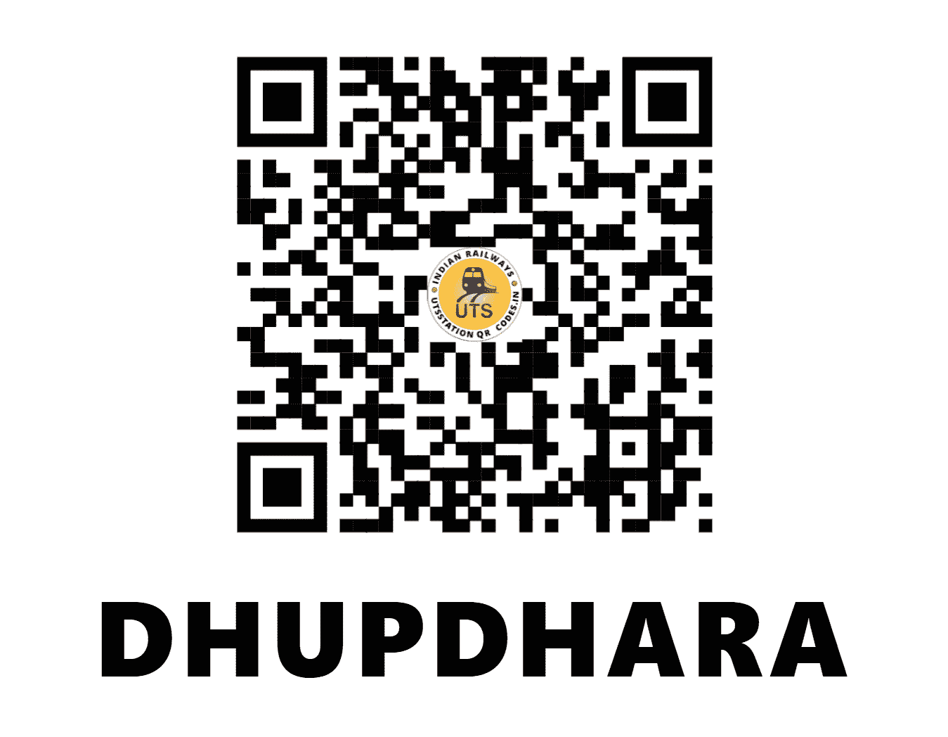 UTS QR Code for DHUPDHARA - DPRA (NF - ASSAM)