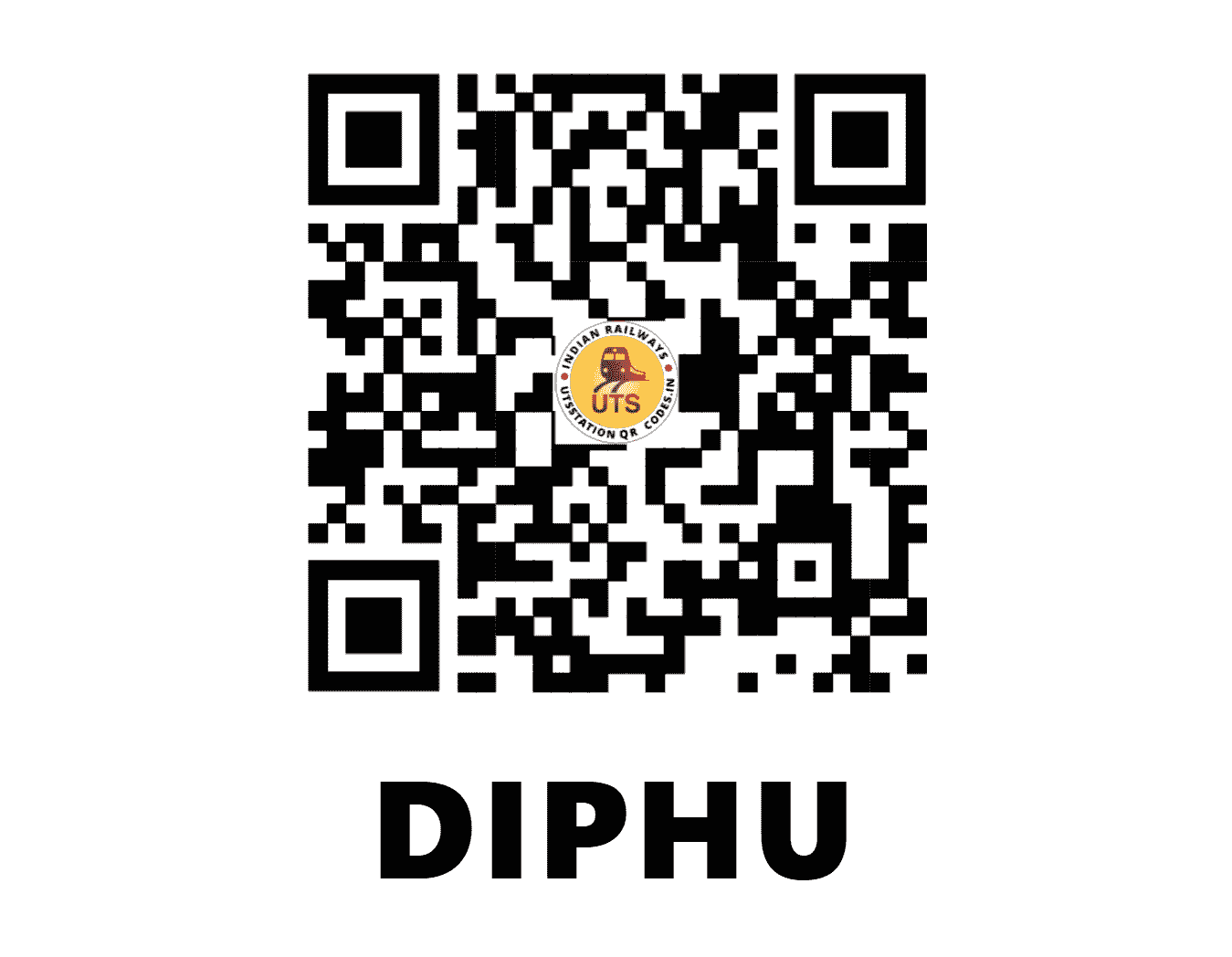 UTS QR Code for DIPHU - DPU (NF - ASSAM)