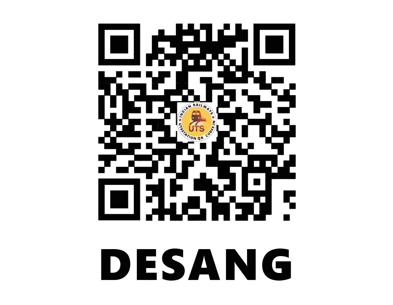 UTS QR Code for DESANG - DSX (NF - ASSAM)