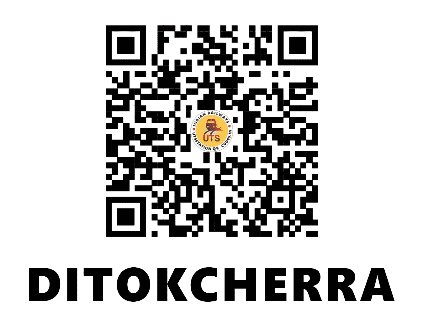 UTS QR Code for DITOKCHERRA - DTC (NF - ASSAM)
