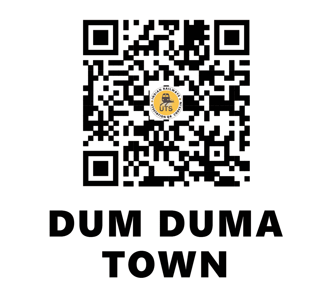 UTS QR Code for DUM DUMA TOWN - DUT (NF - ASSAM)