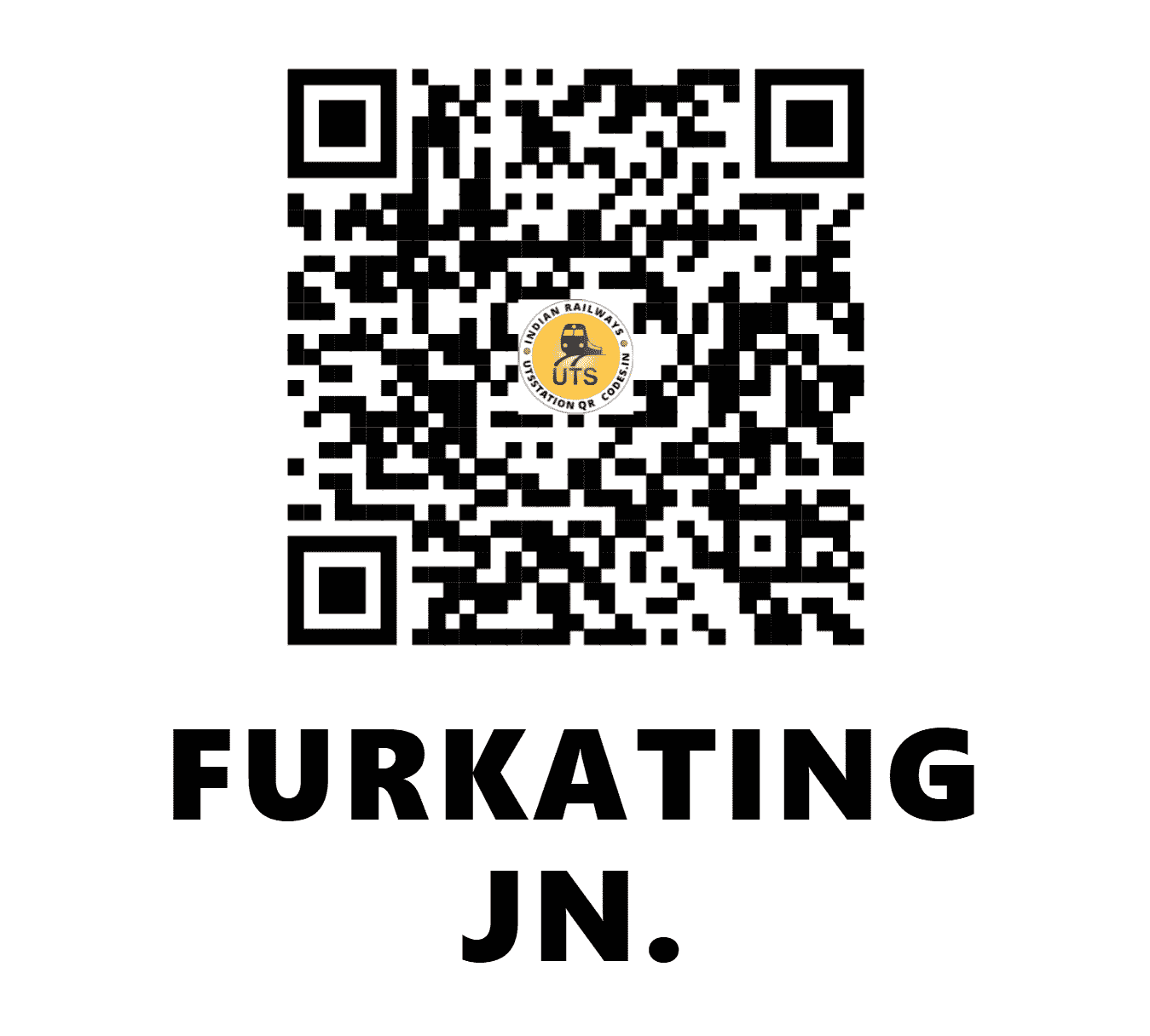UTS QR Code for FURKATING JN. - FKG (NF - ASSAM)