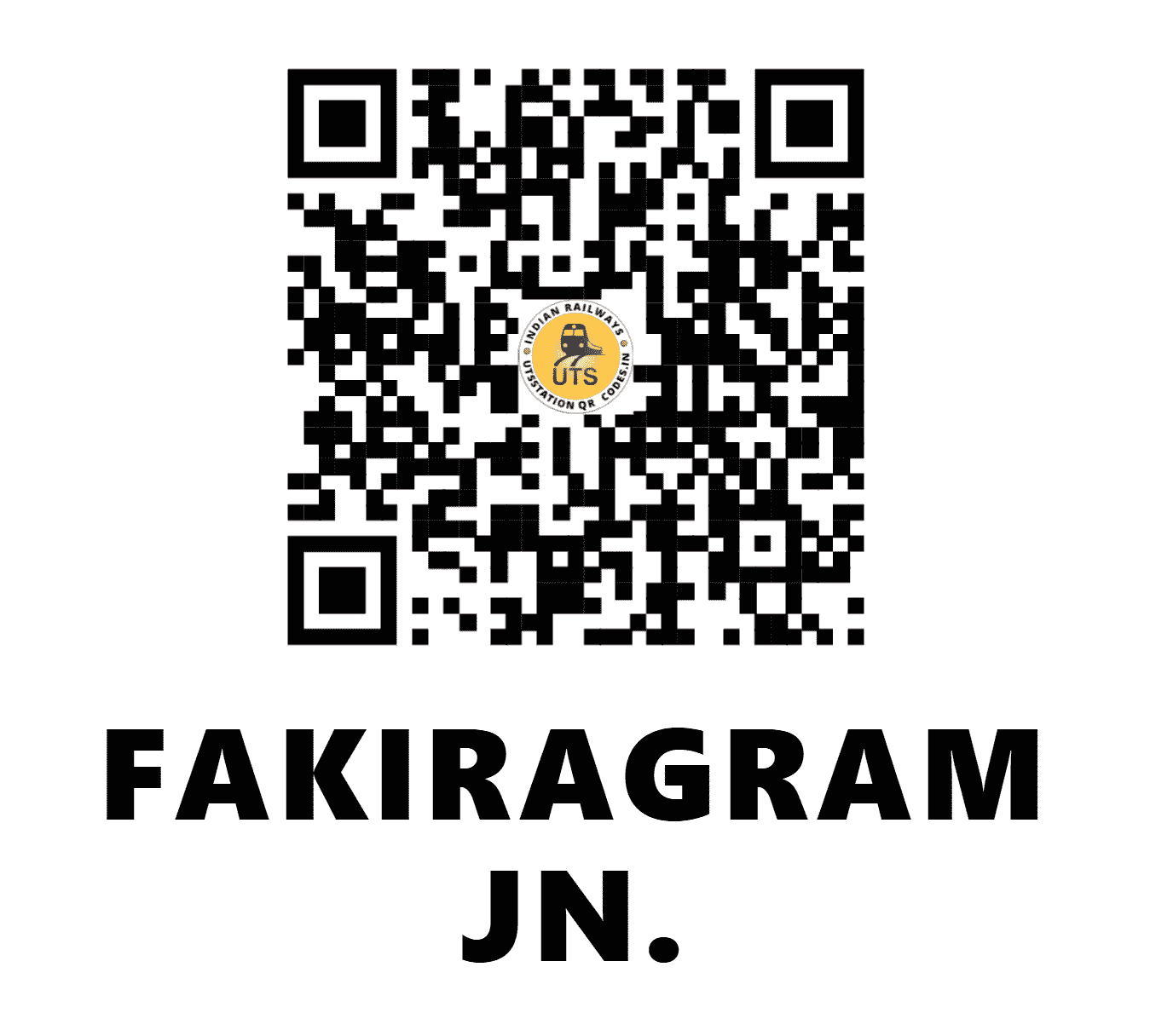 UTS QR Code for FAKIRAGRAM JN. - FKM (NF - ASSAM)